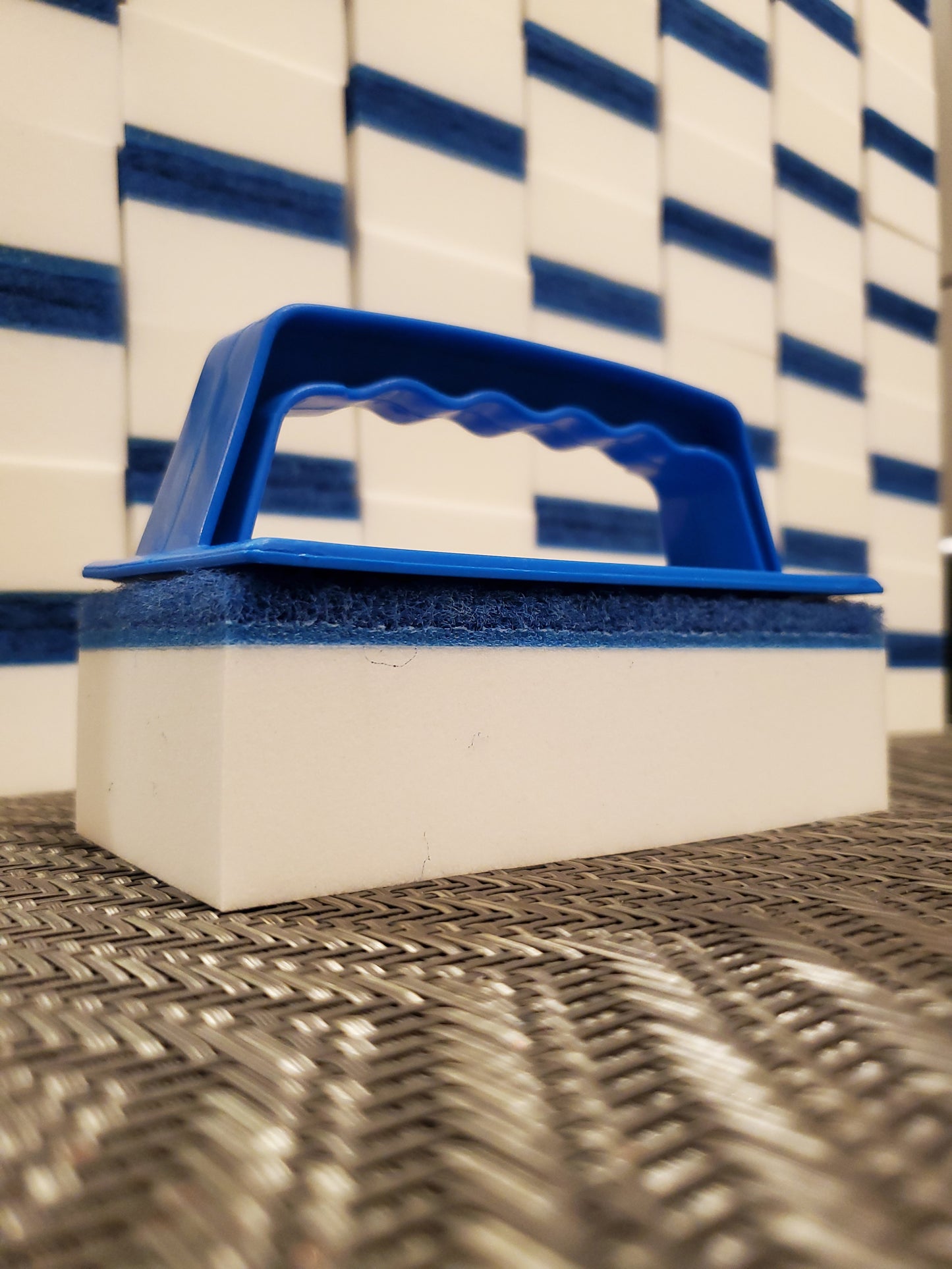 10 Pack XXL High Density Wipe Out Eraser Plus 2 Free Handles